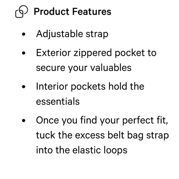 lululemon athletica Graphic Purple Belt Bag like new - Picture 3 of 4